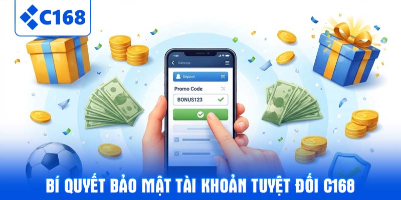 Bí quyết bảo mật tài khoản tuyệt đối C168