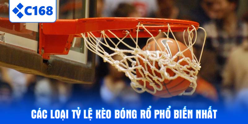 Các loại tỷ lệ kèo bóng rổ phổ biến nhất