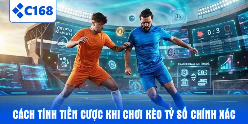Cách tính tiền cược khi chơi kèo tỷ số chính xác