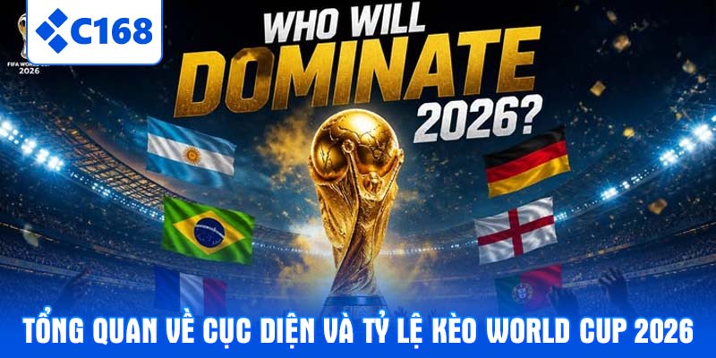 Tổng quan về cục diện và tỷ lệ kèo World Cup 2026