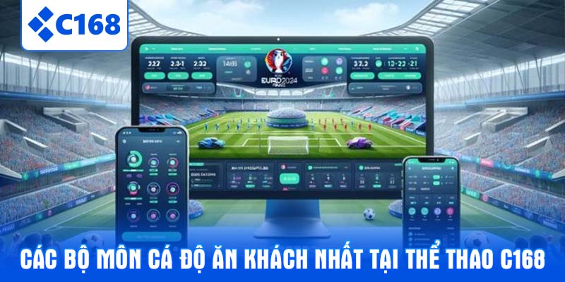 Các bộ môn cá độ ăn khách nhất tại Thể thao C168